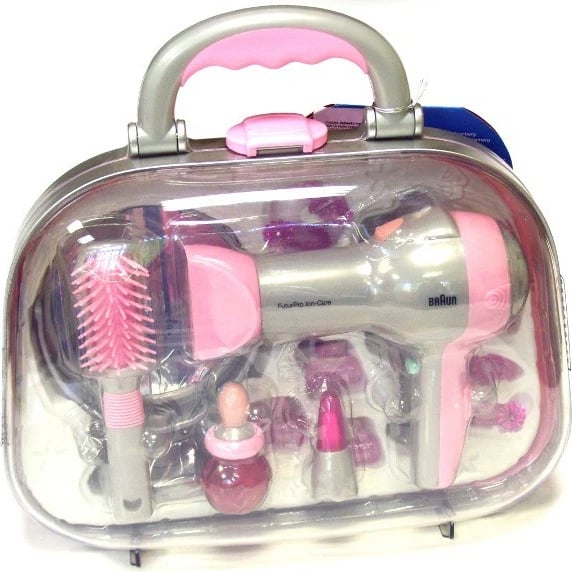 Set lodrash berberi Klein Braun 5855, për vajza, Rozë/Argjend