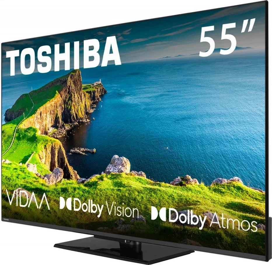 Televizor Toshiba 55UV3F63DG, 55 inç, Ultra HD 4K, Smart TV, i zi