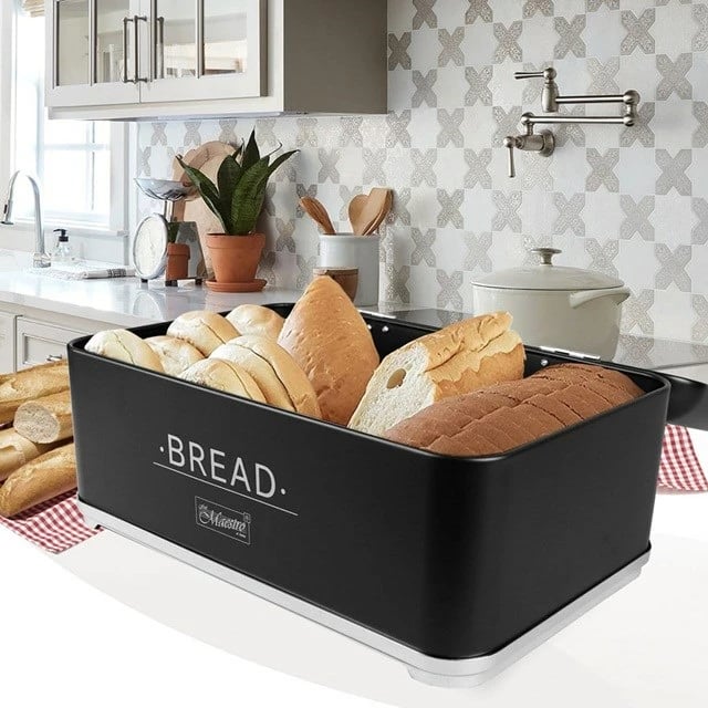 Kuti buke Maestro MR-1677-AR-BL, çelik inoksi, e zezë