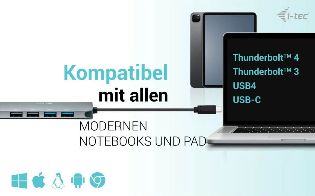 Docking station I-Tec USB-C Metal Nano, 2x HDMI, Power Delivery 100W, argjendtë