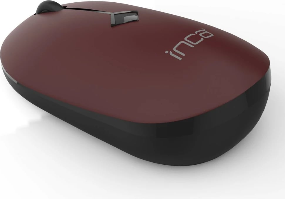 Maus wireless INCA IWM-231RB, 1600 DPI, 4 taste, kafe