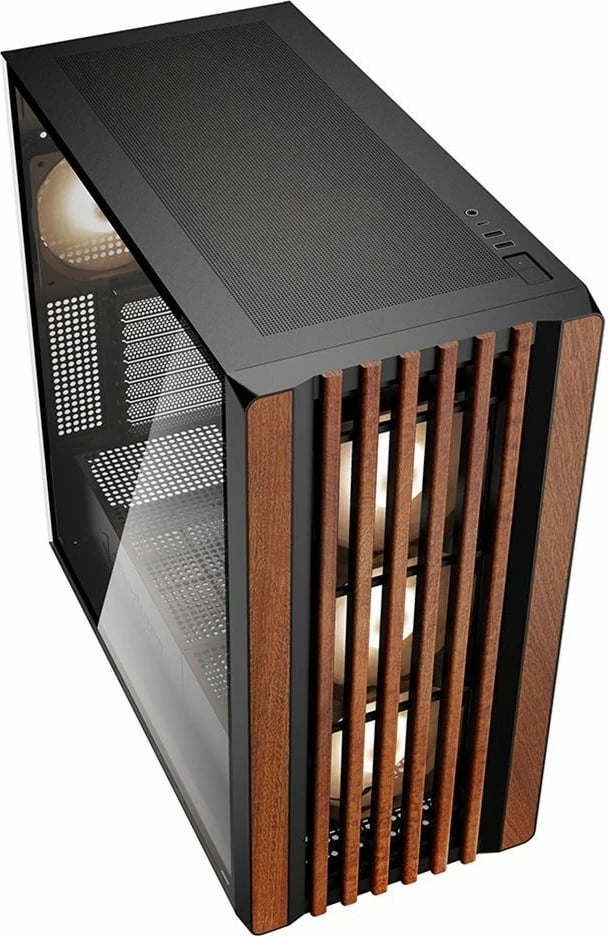 Kasë Sharkoon Rebel C70G RGB midi tower, e zezë