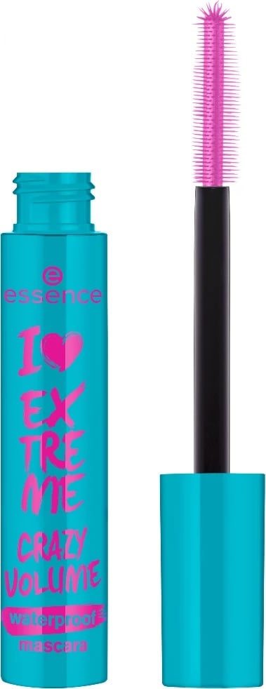 Tush për qerpikë Essence I Love Extreme Crazy Volume Waterproof, e zezë, 12ml