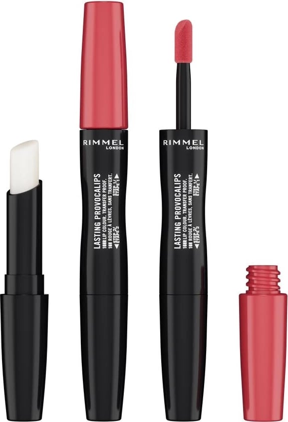 Buzëkuq për femra Rimmel Lasting Provocalips Long-Lasting Lipstick 2in1 730 Make a Mauve, 6ml