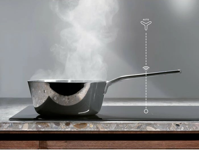 Aspirator i integrueshëm Electrolux LFG716X 53 cm, 580 m³/h (700 m³/h intensive), 3 shpejtësi, LED, Hob2Hood, Inox