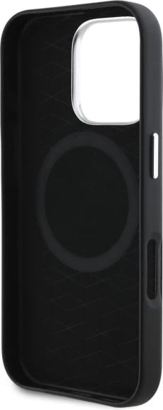 Mbështjellës BMW M Smooth Full Wrapped Metal MagSafe për iPhone 16 Pro Max, i zi