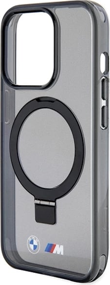 Mbështjellës BMW Ring Stand M Collection MagSafe për iPhone 15 Pro, i zi