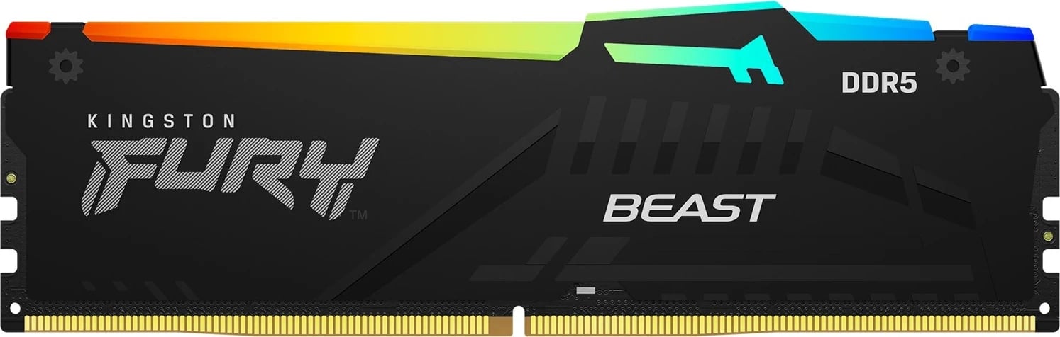 RAM Memorie Kingston Technology FURY RGB CL50, 32GB DDR5 , 5600Mhz RAM Memorie Kingston Technology FURY RGB CL50, 32GB DDR5 , 5600Mhz