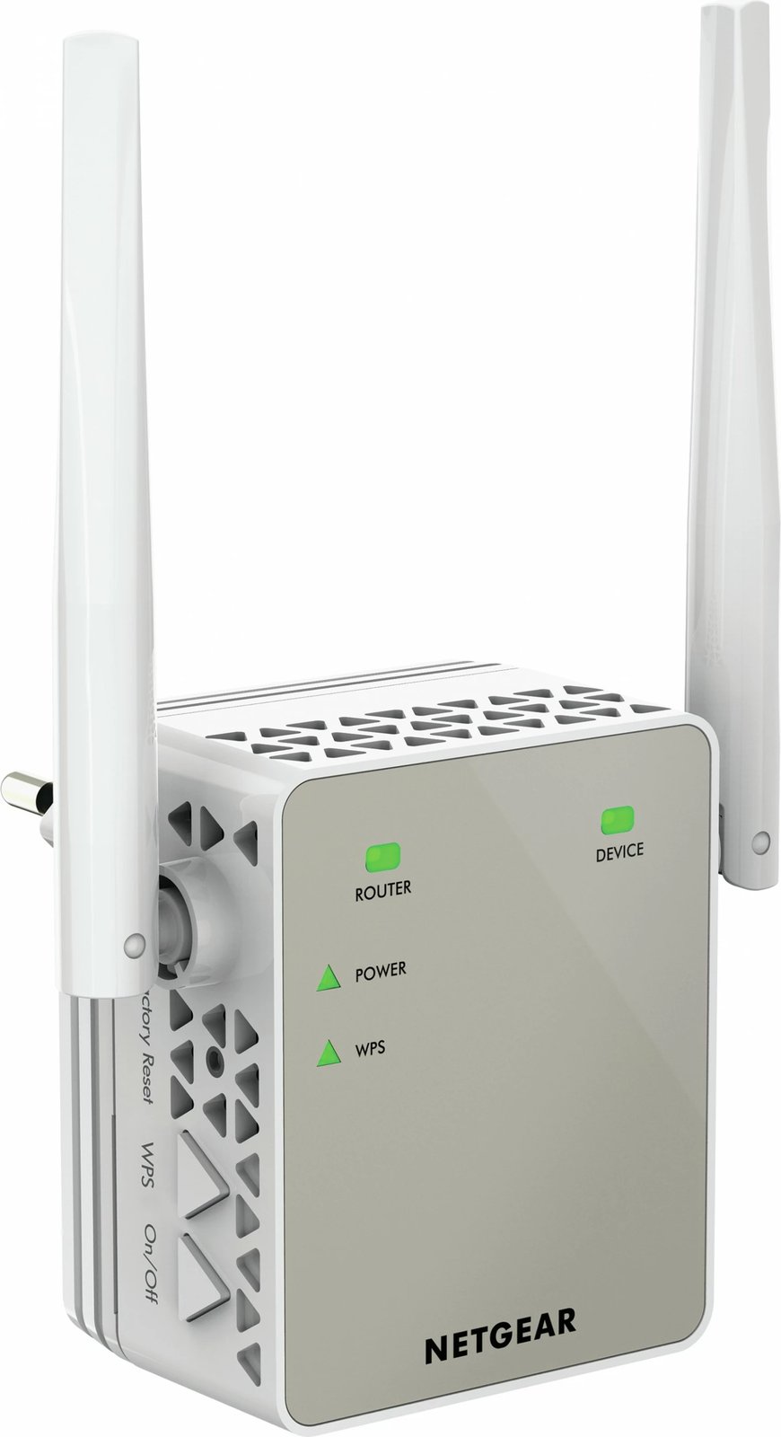 WLAN repeater NETGEAR EX6120, 1200 Mbps, 2 antena, Wi-Fi 5, e bardhë