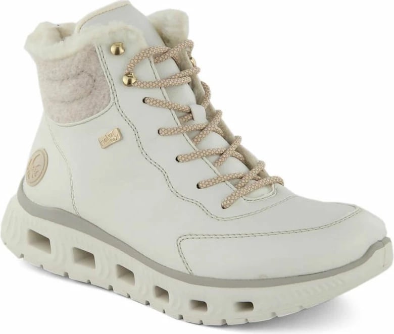 Çizme sportive Rieker femra, të bardha