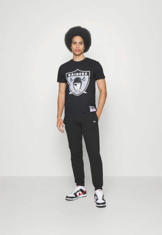 Maicë për Meshkuj Mitchell & Ness NFL Oakland Raiders, e Zezë