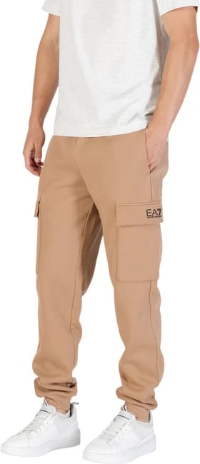 Pantallona sportive Ea7 meshkuj, beige