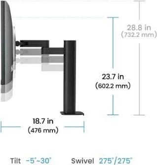 Monitor BenQ RD280UA, 28.2", 4K IPS, 5ms, HDMI/DP, Gri