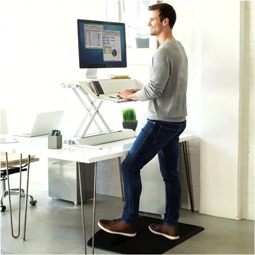 Dyshek anti-lodhje Fellowes ActiveFusion, për tavolinë qëndrimi, 898.5x596.9mm, i zi