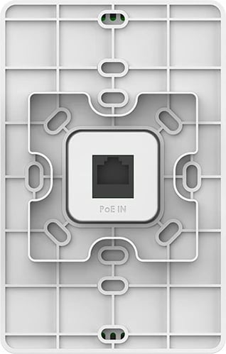 Access point Grandstream GWN7624, 3550 Mbit/s, 1000,2500 Mbit/s, 2 GHz, Multi User MIMO, Bardhë