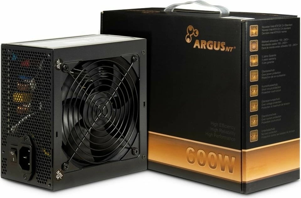 Furnizues energjie Inter-Tech Argus BPS-600, 600W, 80 PLUS Bronze