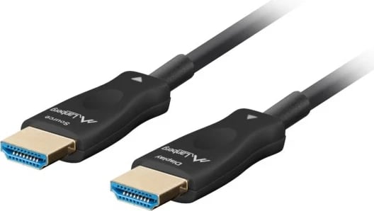 Kabllo HDMI Lanberg M/M V2.1 10M Optik AOC, e zezë