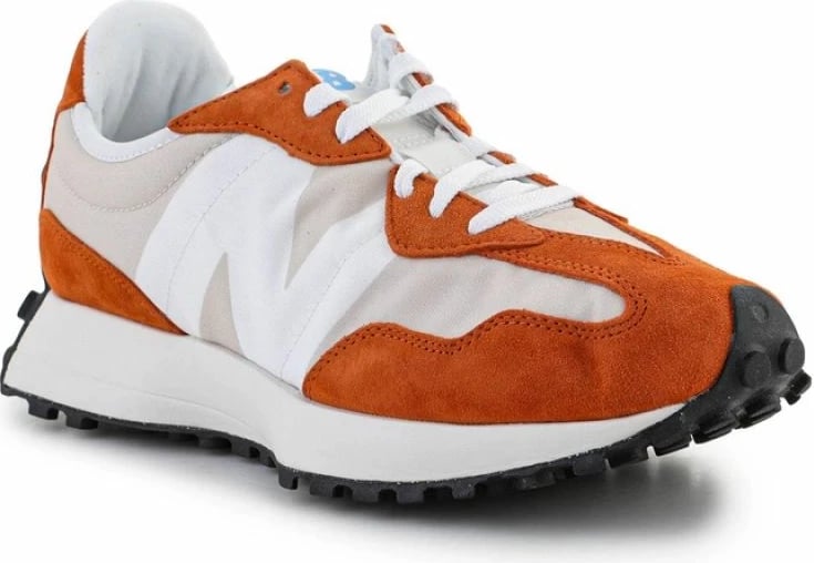 Atlete për meshkuj New Balance, të bardha dhe portokalli