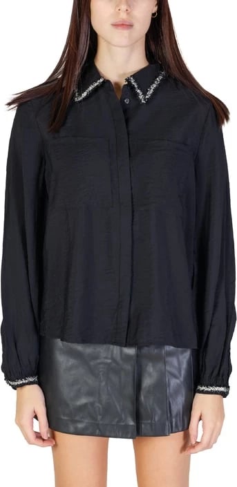 Këmishë Vila Clothes për femra, e zezë