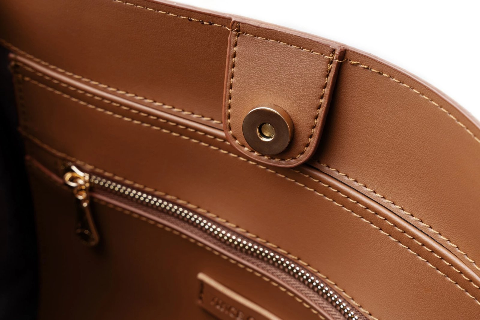 Çantë tote Vince Camuto, Palermo, ngjyrë kafe e hapur