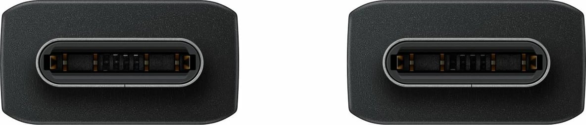 Kabllo Samsung USB-C në USB-C EP-DX510JBEGEU, 1.8m, 5A, E zezë