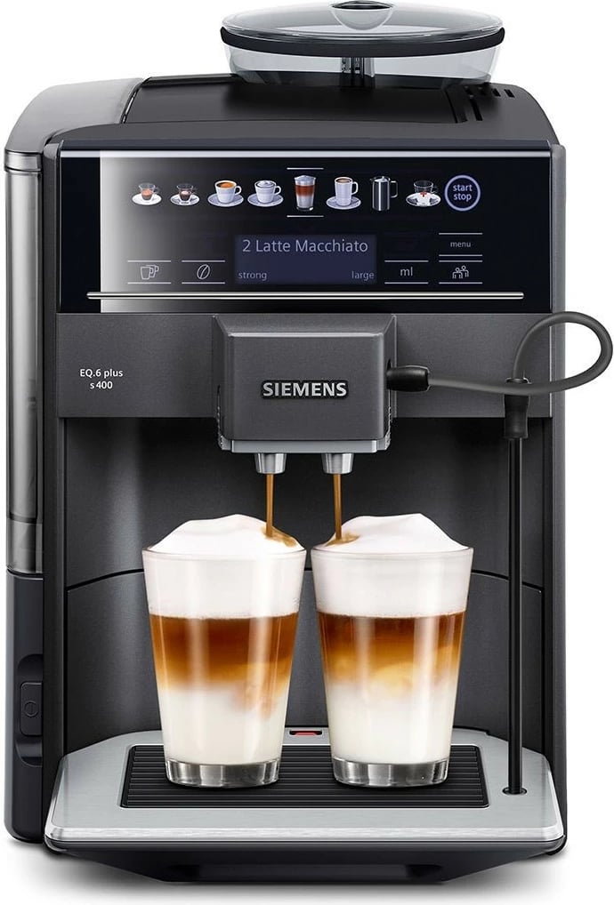 Aparat kafeje Siemens TE654319RW, automatik, 1.7L, i zi
