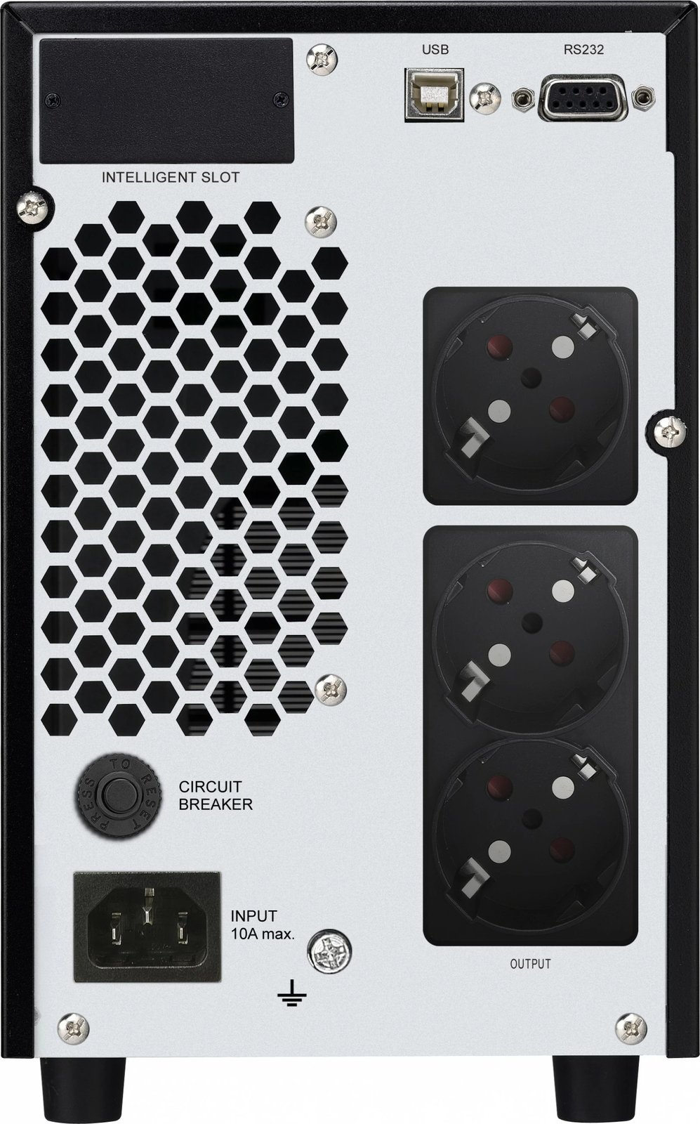 UPS FSP Champ Tower 2K, Double-conversion, 2 kVA, 1800 W, Pure sine, E zezë