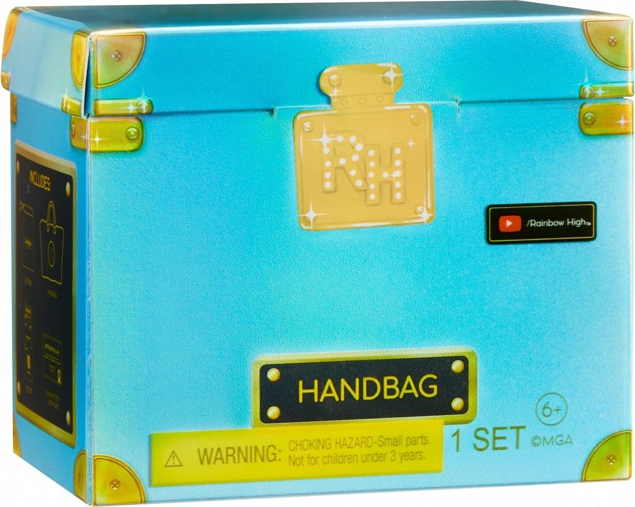 Set çanta aksesorësh Rainbow High Accessories Studio Series 1, për kukulla, Mix