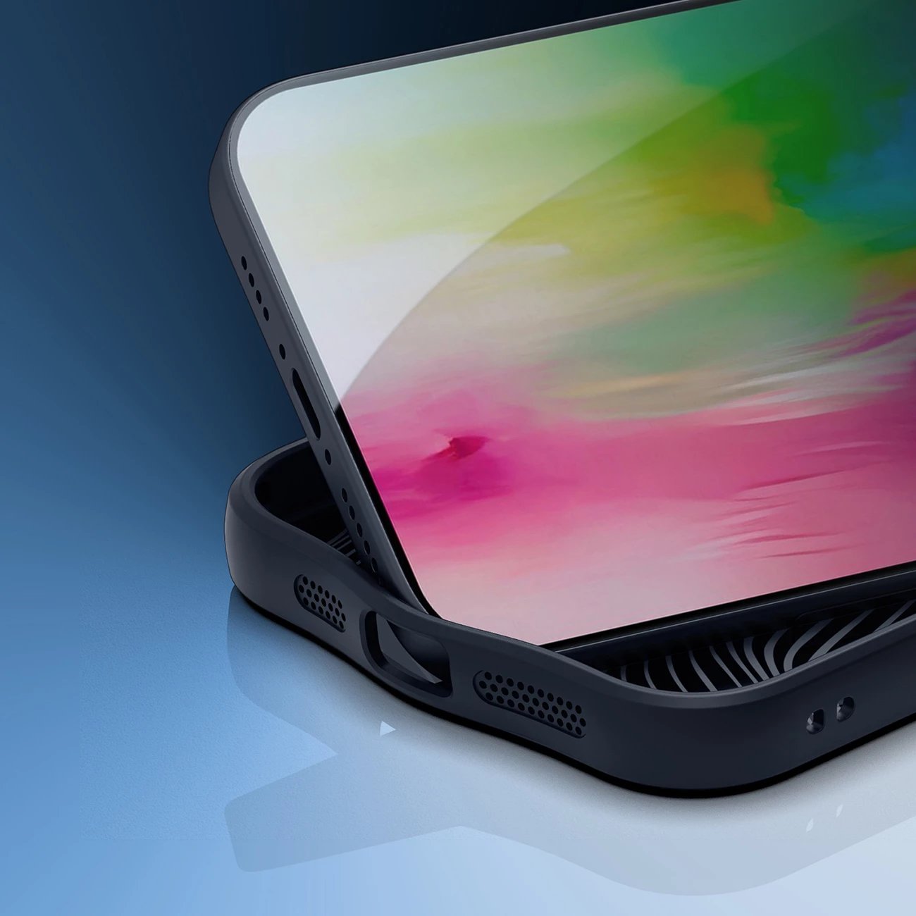 Mbështjellës Dux Ducis Aimo Mag për iPhone 16 Pro Max, MagSafe, i zi