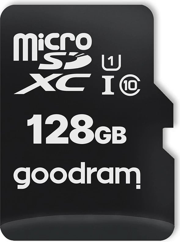 Kartë memorie GoodRAM 128GB microSDXC, me adapter dhe lexues
