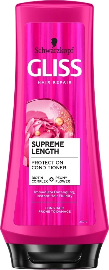 Balsam për flokë Gliss Supreme Length për femra 200ml