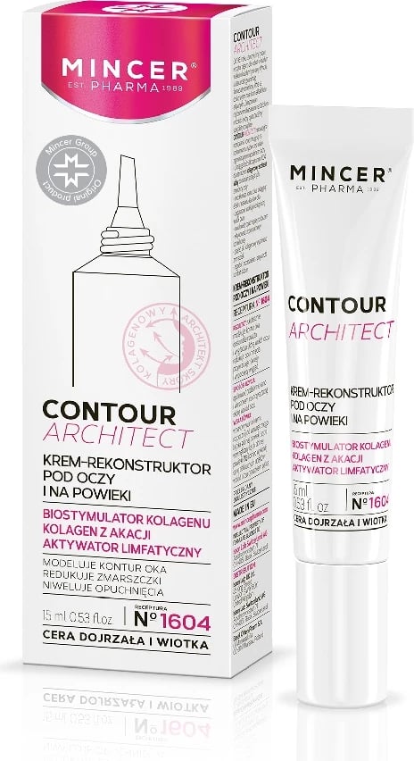 Krem për konturin e syve Mincer Pharma Contour Architect N°1604 për femra 15ml