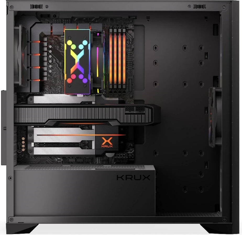 Kasë KRUX Palum KRXD008, e zezë