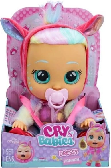 Lodër kukull IMC Toys Hannah, Multikolor