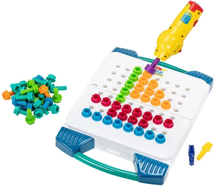 Set ndërtimi edukativ Learning Resources EI-4117 me kaçavidë elektrike, shumëngjyrësh