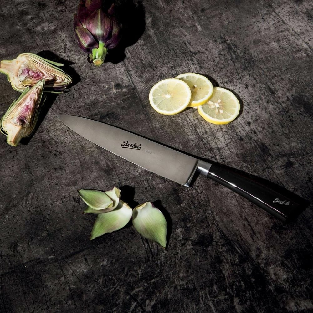 Set thikash Berkel Elegance 22cm, 3 copë, çelik inox, dorezë e zezë