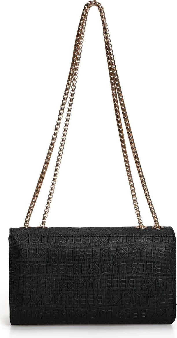 Çantë crossbody Lucky Bees, e zezë, 1283