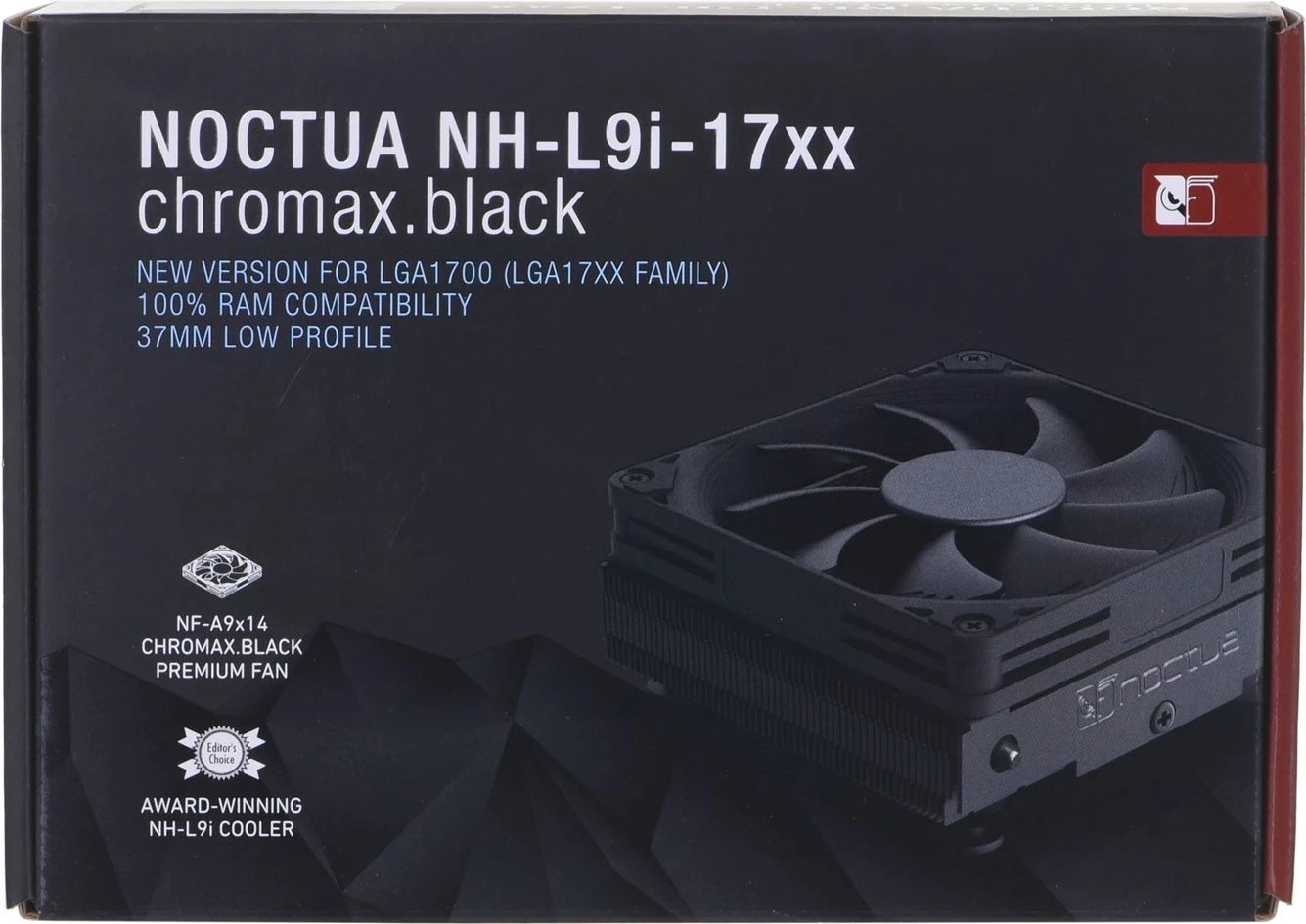 Ftohës për CPU NH-L9I-17XX, i zi