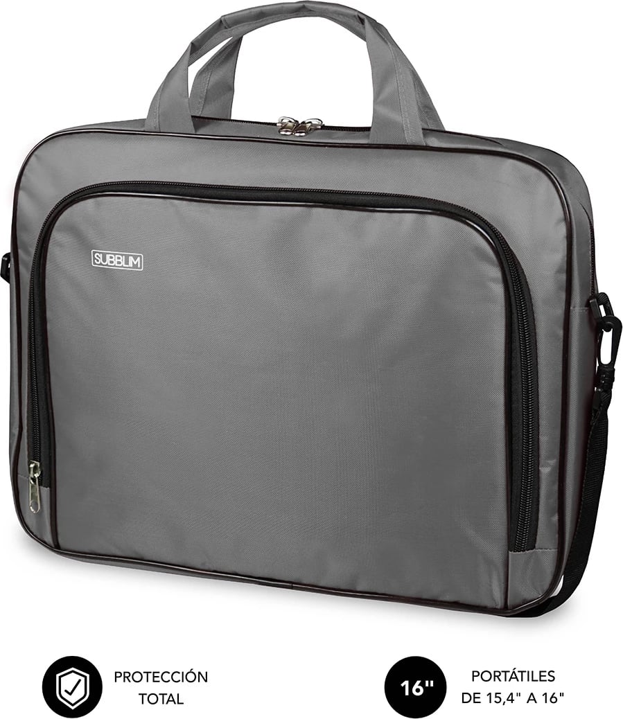 Çantë laptopi SUBBLIM Oxford 15,4-16" Gri SUB-LB-1OLB051