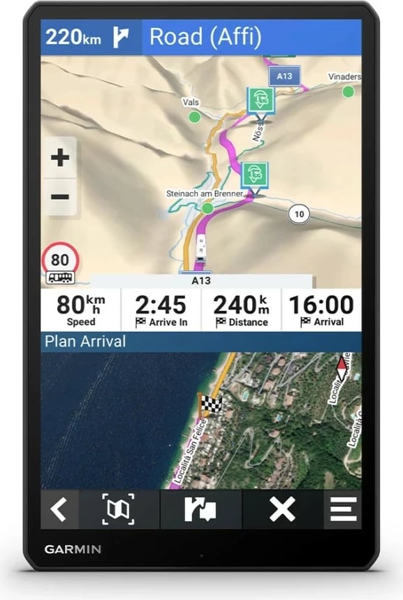 Navigacion GPS Garmin Camper 1095, 32GB, 10.1", i zi