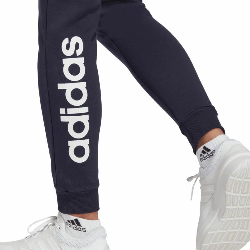 Pantallona sportive për femra adidas, blu marine