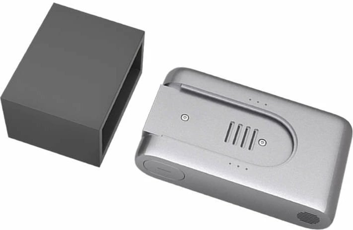 Bateri rezervë Dreame ATB3 për fshesë me korrent T20/T20Pro, 3000mAh me stacion karikimi, Gri