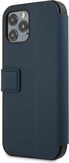 Mbështjellës U.S. Polo Assn. USFLBKP12LPUGFLNV për iPhone 12 Pro Max, Polo Embroidery Collection, granat/navy