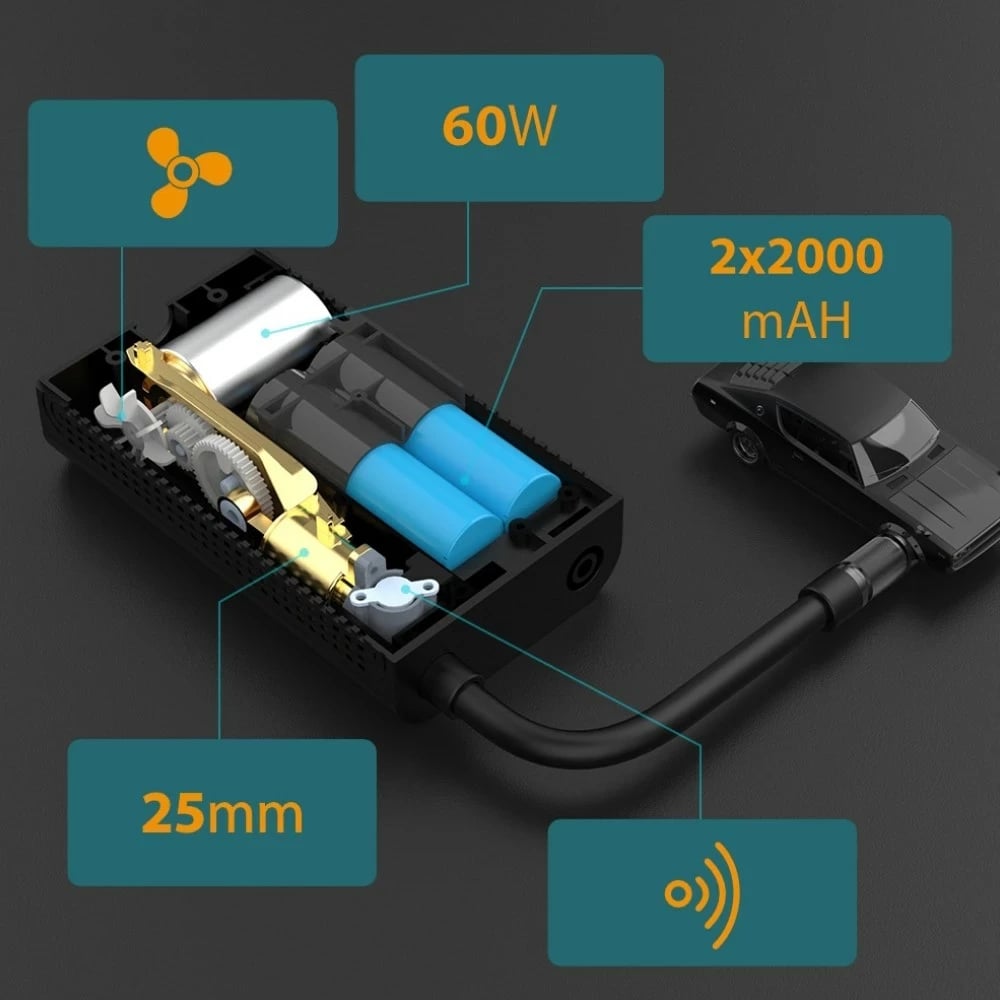 Pomë elektrike Manta Multimedia PRESTA, e zezë