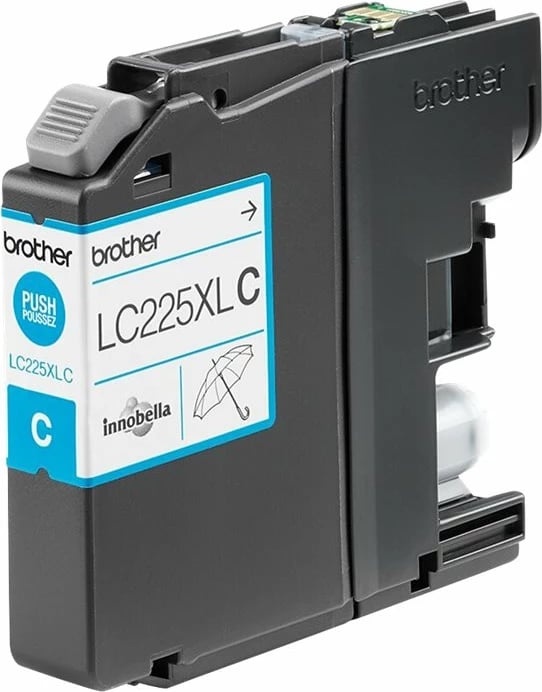 Toner Brother LC225XLC, Cian, High Yield, 1200 faqe