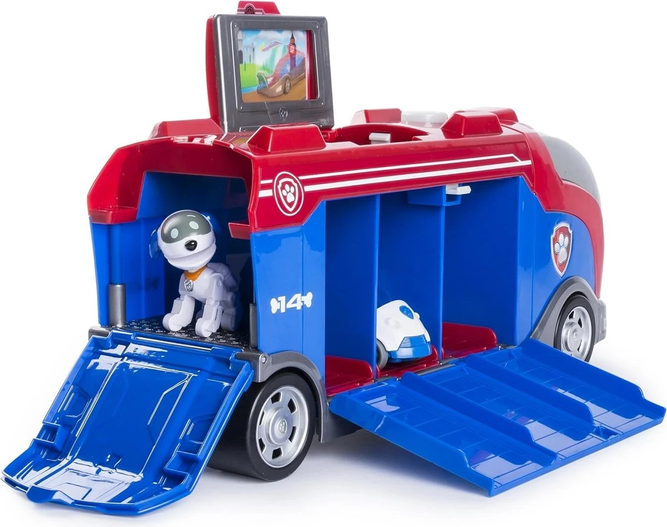 Set lodrash Paw Patrol Lookout Tower me automjete, SPIN MASTER