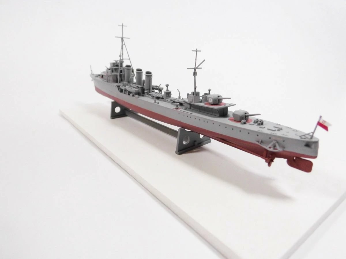Set model anije Mirage ORP Wicher wz.35, 1:400, me ngjitës, bojëra dhe furçë