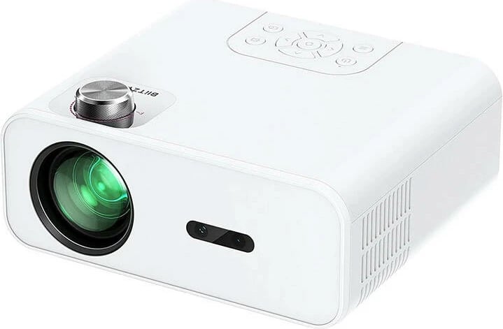 Projektor LED BlitzWolf BW-V5Max, Android 9.0, 1080p, i bardhë
