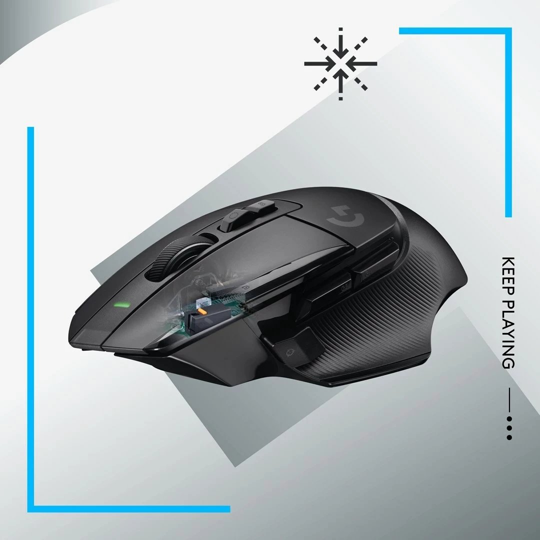 Maus Logitech G G502 X LIGHTSPEED Wireless Gaming, i zi