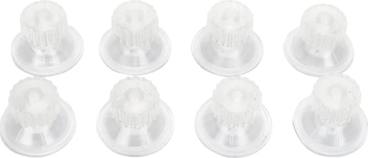 Kupa thithëse EcoFlow për panel diellor, 8 copë, transparente